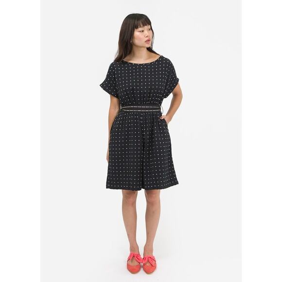 ace and jig weekend romper in voyage cinched waist belted women's sz XS cotton - Picture 6 of 15